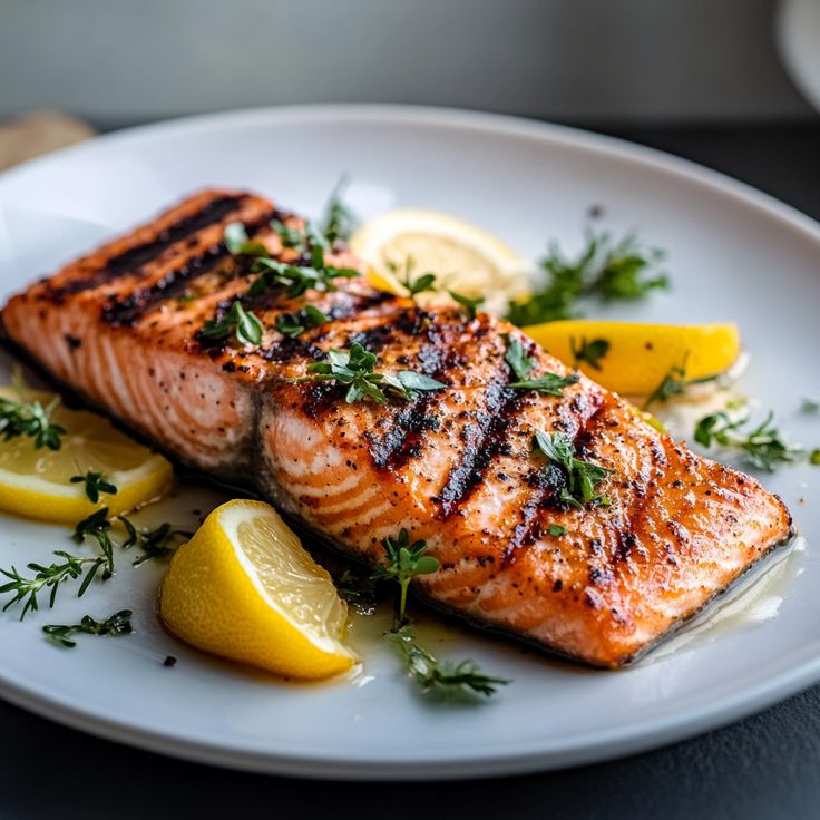 Garlic Salmon Bowl